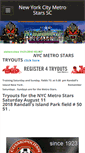 Mobile Screenshot of nycmetrostars.com
